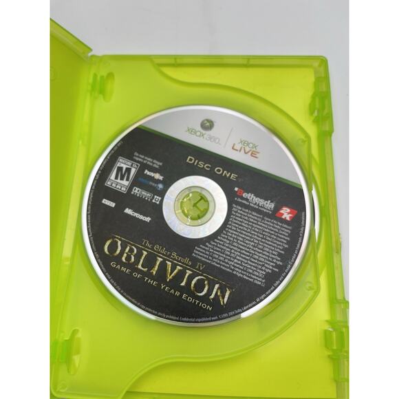 The Elder Scrolls IV Oblivion Game of the Year Edition (Xbox 360, 2007) - Picture 3 of 6